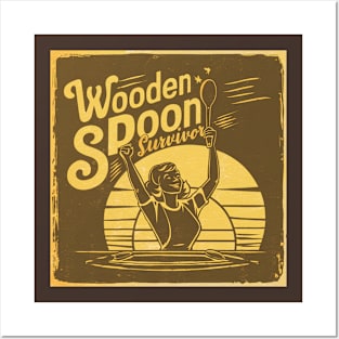 Wooden Spoon Survivor Posters and Art